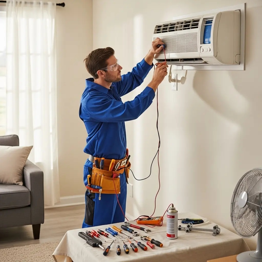 Şişli Hotpoint Hotpoint klima gaz dolumu ve bakım – Enerji verimliliği artırıldı. - Teknik servis örneği